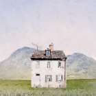 Cottage in the Field Landscape Print