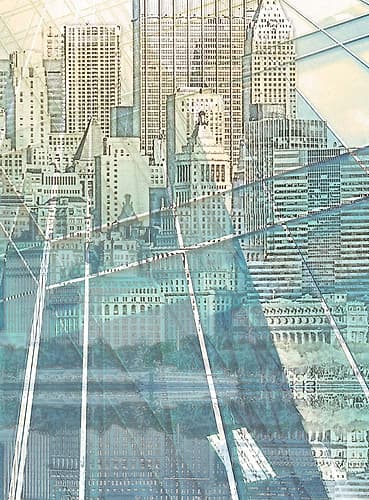 Cityworks V Cityscapes Print