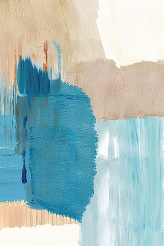 Blue Motion I Art Print