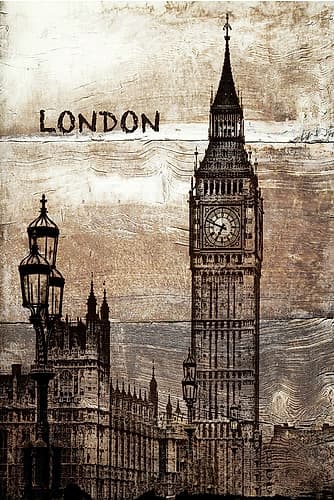 London II Cityscapes Print