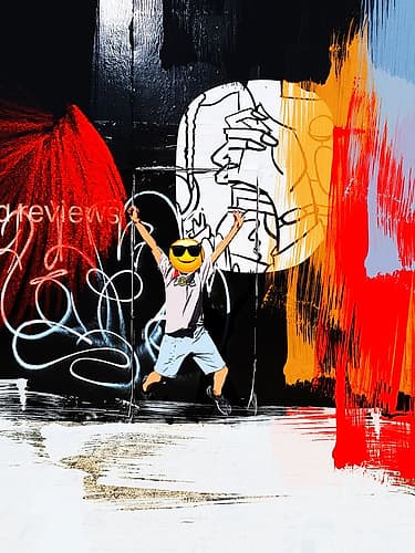 Street Art Project VIII Art abstrait reproduction