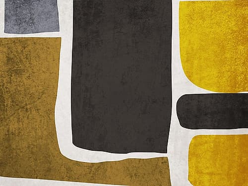 Organic Shapes and Lines IX Minimalist Print