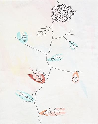 Puff Ball II Art Print by Karen Smith