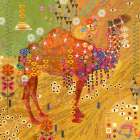 Camels of Thar Art Print