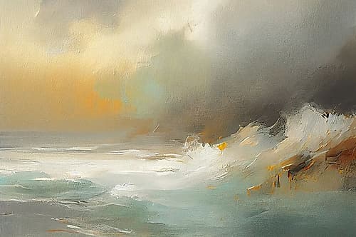 Soothing Waves Art Print