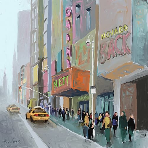 New York II Art Print