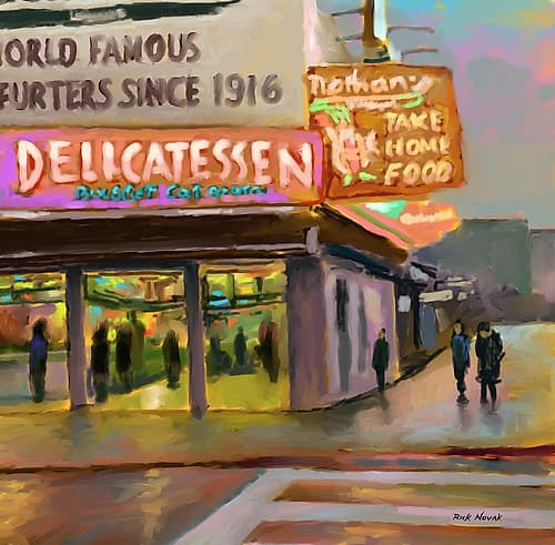 Deli Art Print