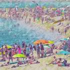 Beachy Keen Art Print