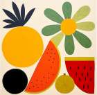 Juicy Palette Art Print