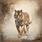 Royal Stripes Art Print