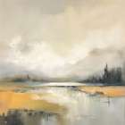 Silent Landscape Bliss 1 Art Print
