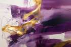 Purple Waves 1 Art Print