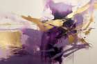 Purple Waves 2 Art Print