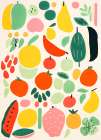 Tropical Harvest 2 Art Print