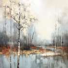 Peaceful Pond 2 Art Print