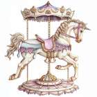 Carousel Horse 1 Art Print