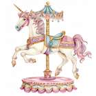 Carousel Horse 3 Art Print