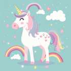 Unicorn 1 Art Print
