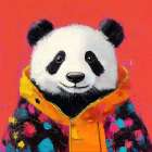 Funky Furball Art Print