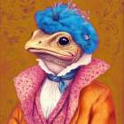 Fanciful Frog Art Print