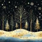 Christmas in Silence Art Print
