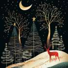 Snowy Christmas Eve I Art Print