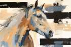 Abstract Mustang Art Print