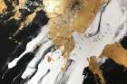 Starlit Contrast III Abstract Art Print