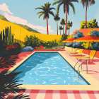 Hotel California Art Print