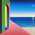Windows To Paradise 3 Art Print