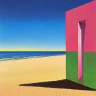 Windows To Paradise 4 Art Print