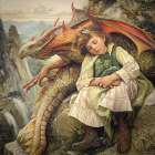 Dragon Dreams III Art Print