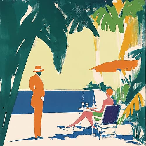 Pool Vibes V Art Print