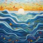 By the Waters Edge I Art Print