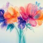 Radiant Blossoms I Art Print