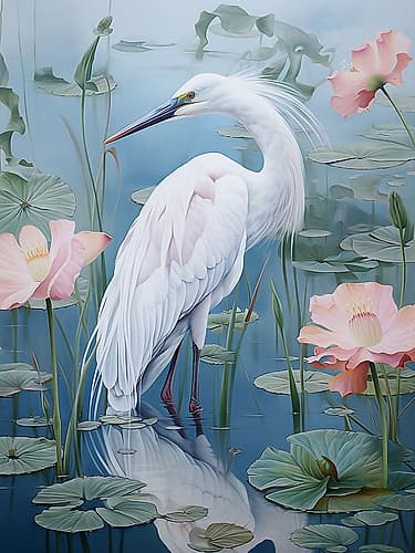 Virtuous Plumage I Art Print