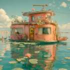 Quiet Waters III Art Print
