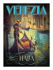 Italian Poster Venezia Art Print