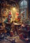 Christmas Joy V Art Print