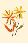 Lighthearted Petals Art Print