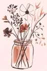 Faded Floral Memories I Art Print