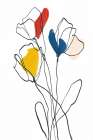 Simple Botanica Art Deco Print