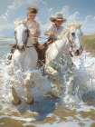 Equine Essence, Three Art Print
