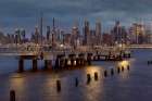 Manhattan at Twilight Art Print
