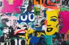 Neon Memory Fragments-2 Art Print