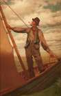 Hoisting the Sail Art Print