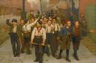 Our Gang ca 1894 Art Print