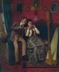 The Music Lesson 1870 Art Print