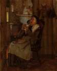 Twas Long Ago ca 1903 Art Print