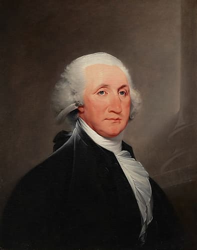 George Washington 1793 Art Print by John Trumbull